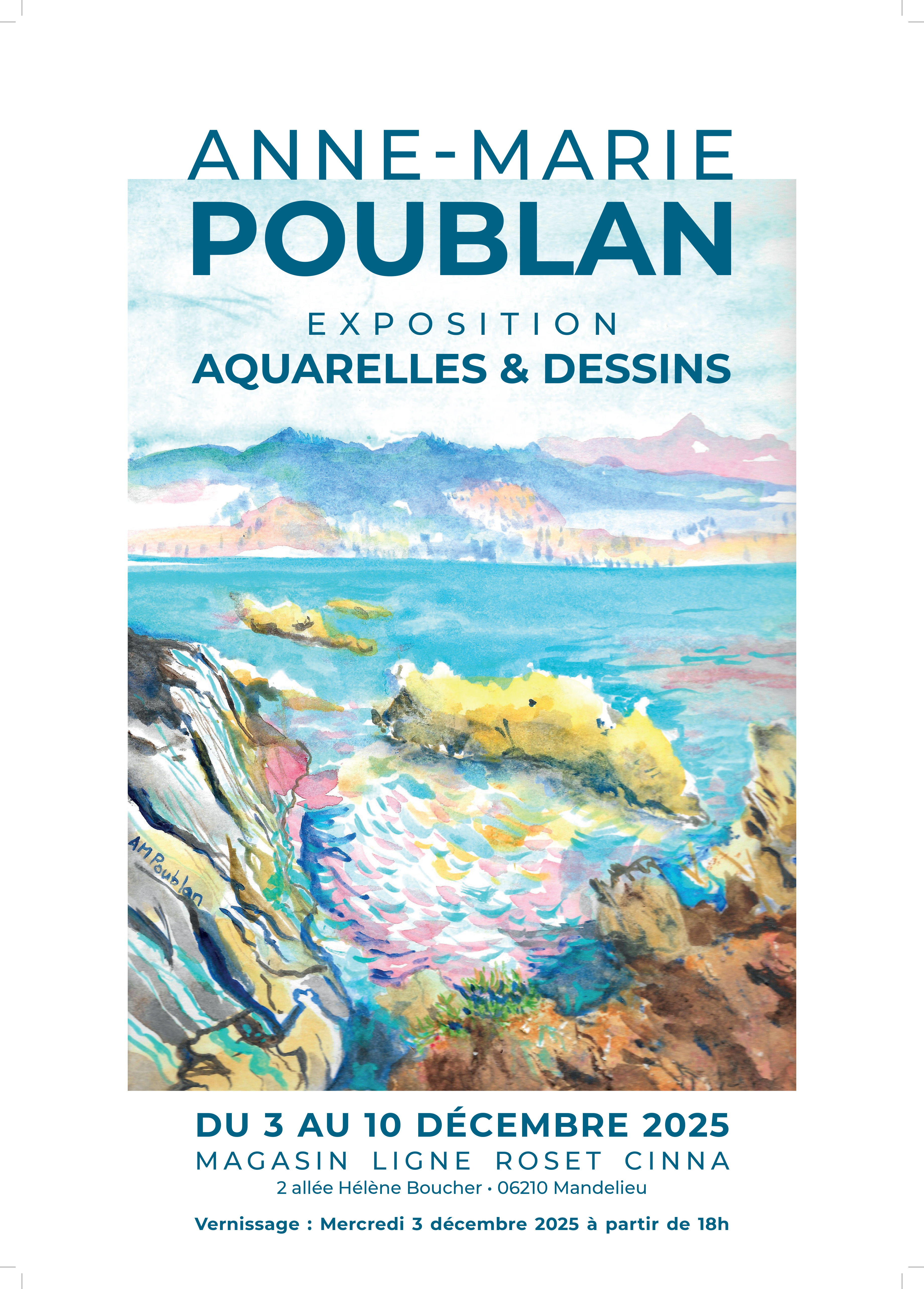 anne poublan affiche abecco