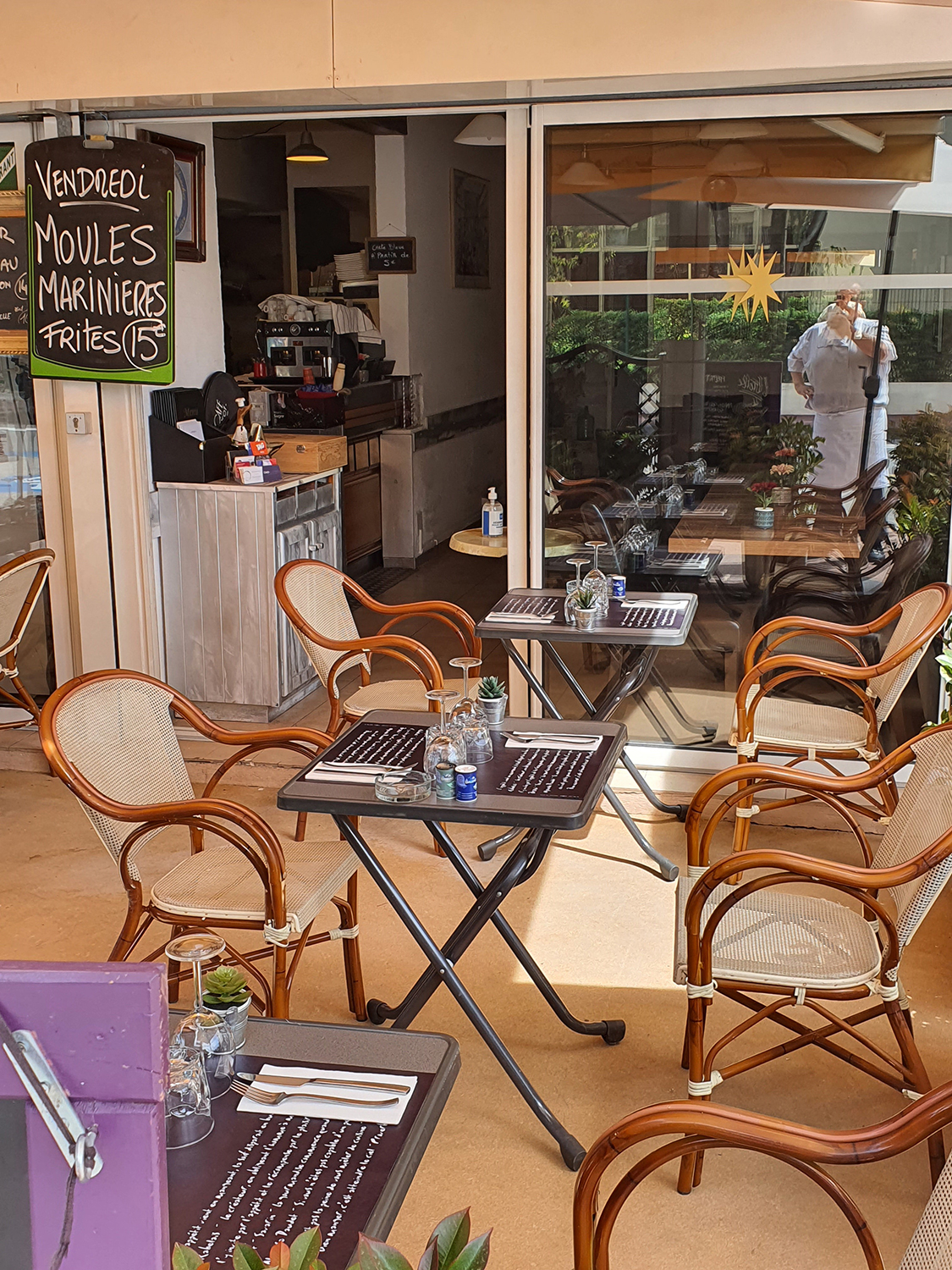 Terrasse du Restaurant L'Étoile