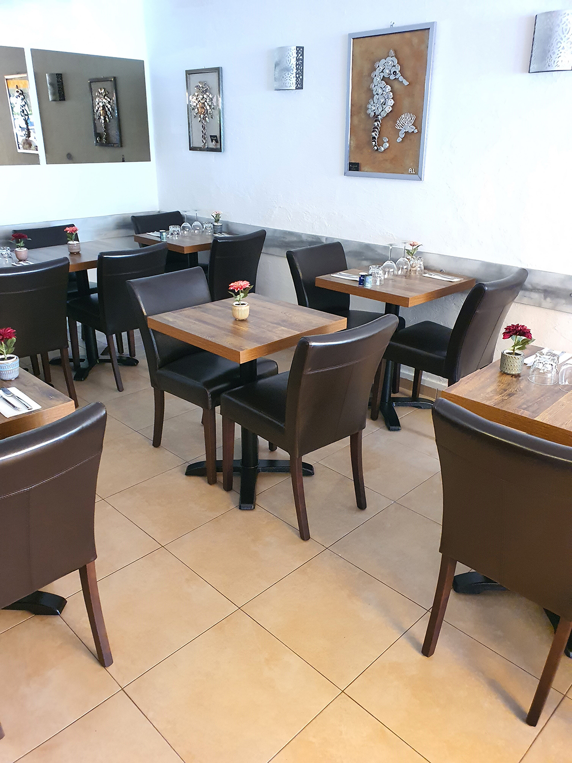 Salle du Restaurant L'Étoile