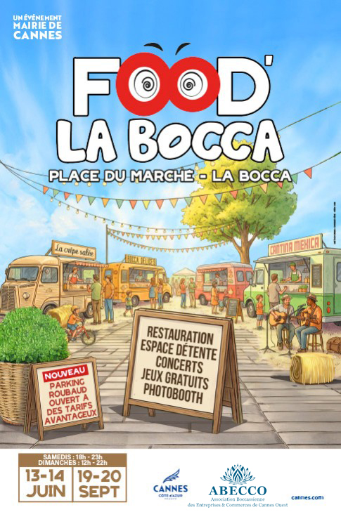Festival Food'La Bocca 2026 à Cannes La Bocca