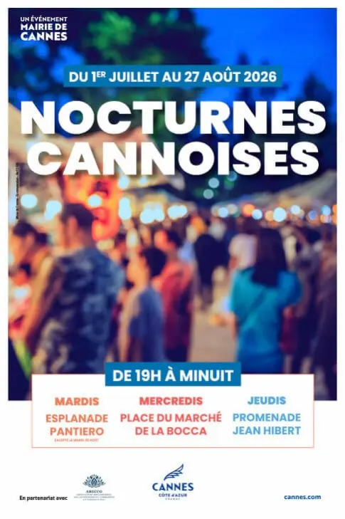 Nocturnes cannoises 2026
