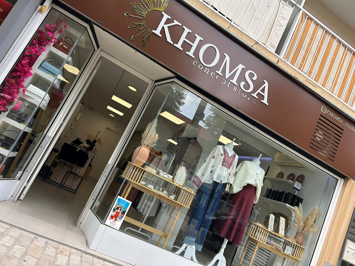Boutique Khomsa Concept Cannes à Cannes La Bocca